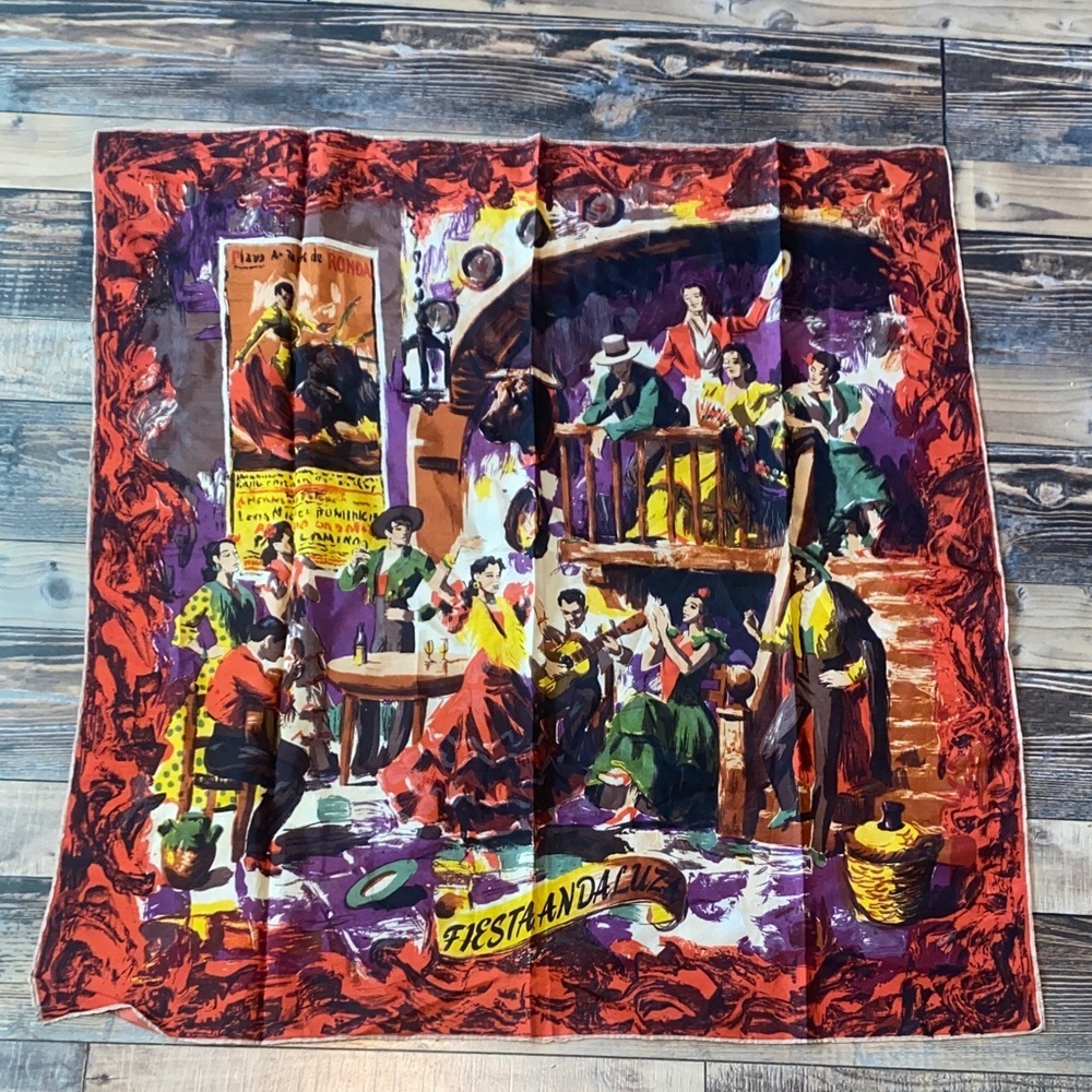 Fiesta Andaluza Artistic Scarf
